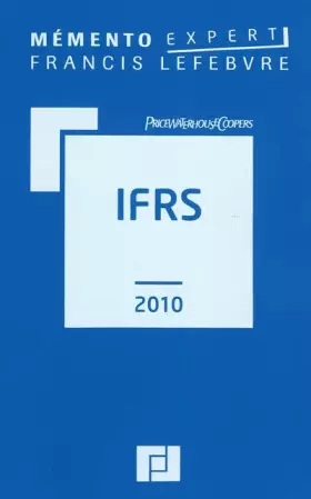 Couverture du produit · IFRS