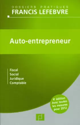 Couverture du produit · AUTO-ENTREPRENEUR