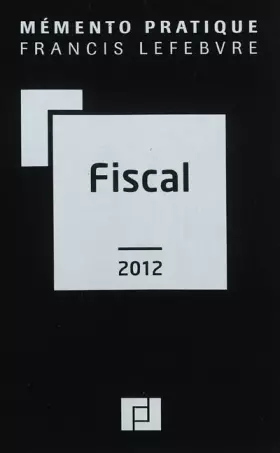 Couverture du produit · Fiscal 2012