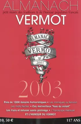 Couverture du produit · Almanach Vermot 2003