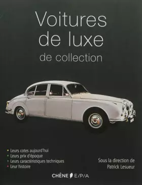 Couverture du produit · Voitures de luxe de collection