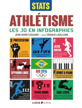 Couverture du produit · L'athlétisme en infographies