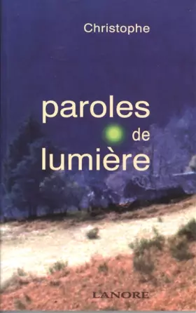 Couverture du produit · Paroles de lumière