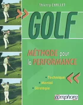 Couverture du produit · Golf : Méthode pour la performance