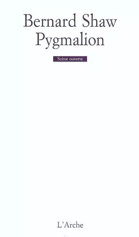 Couverture du produit · Pygmalion