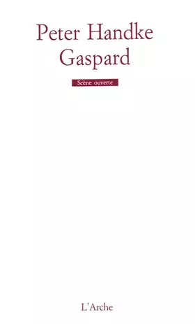 Couverture du produit · Gaspard