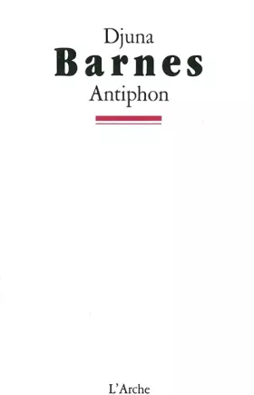 Couverture du produit · Antiphon