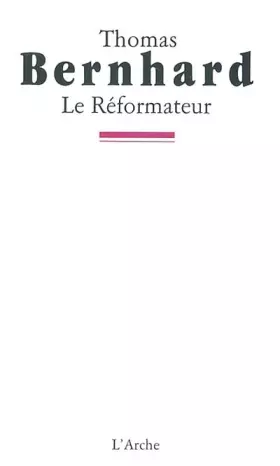 Couverture du produit · Le réformateur