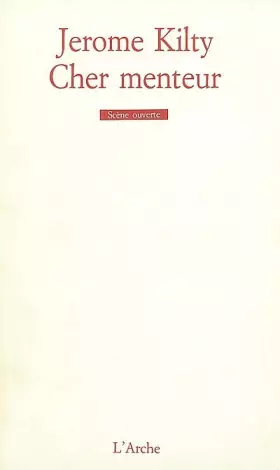 Couverture du produit · Cher menteur