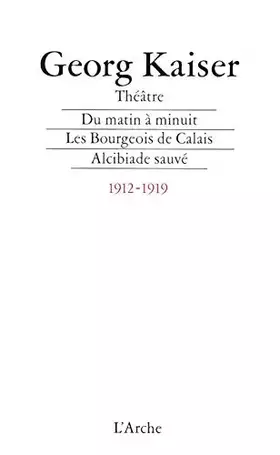 Couverture du produit · Théâtre, 1912-1919