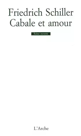 Couverture du produit · Cabale et Amour