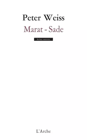 Couverture du produit · Marat-Sade