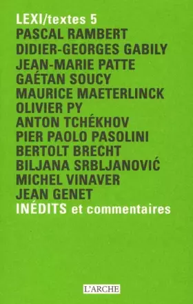 Couverture du produit · Lexi/ Textes 5