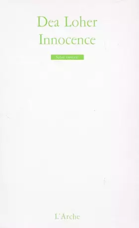 Couverture du produit · Innocence