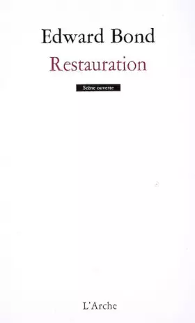 Couverture du produit · Restauration