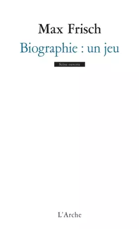 Couverture du produit · Biographie : un jeu