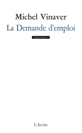 Couverture du produit · La Demande d’emploi