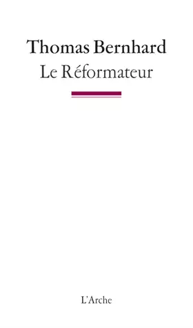 Couverture du produit · Le réformateur