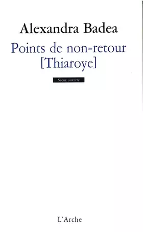 Couverture du produit · Points de non-retour (Thiaroye)