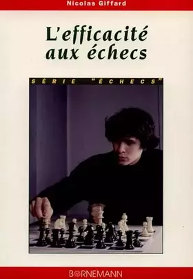 Couverture du produit · L'Efficacité aux échecs