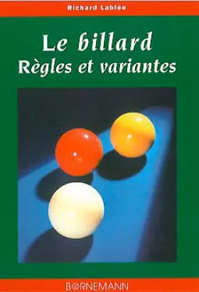 Couverture du produit · Billard regles et variantes