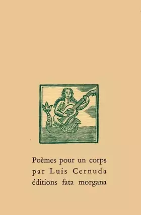 Couverture du produit · Poèmes pour un corps
