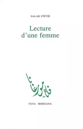 Couverture du produit · Lecture d'une femme