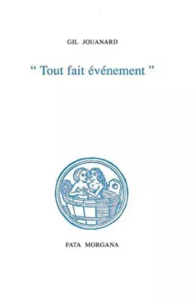 Couverture du produit · Tout fait évènement