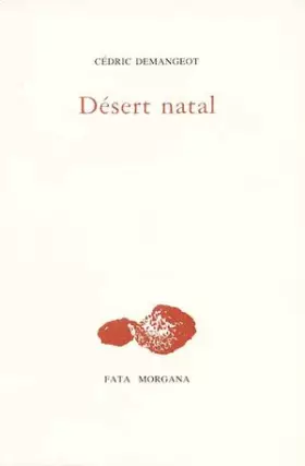 Couverture du produit · Désert natal