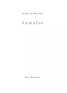 Couverture du produit · Tumulte