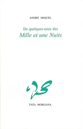 Couverture du produit · De quelques nuits