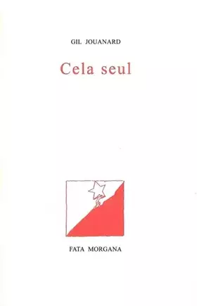 Couverture du produit · Cela seul