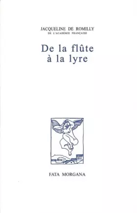 Couverture du produit · De la flûte à la lyre