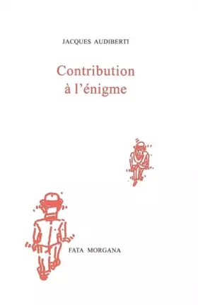Couverture du produit · Contribution à l'énigme