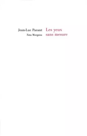 Couverture du produit · Les yeux sans mesure