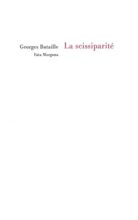 Couverture du produit · La scissiparité