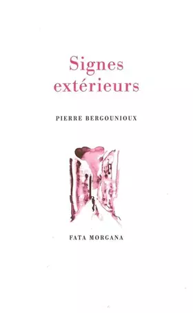 Couverture du produit · Signes extérieurs