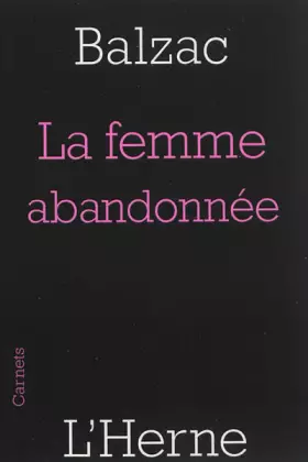 Couverture du produit · La femme abandonnée