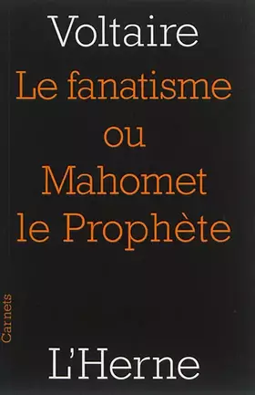 Couverture du produit · Fanatisme ou mahomet le prophete (Le)