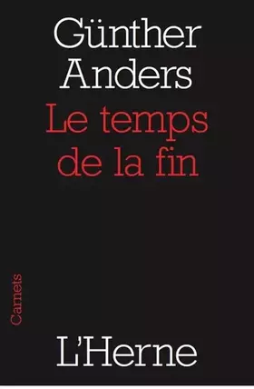 Couverture du produit · Temps de la fin (Le)
