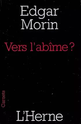 Couverture du produit · Vers l'abîme ?