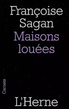 Couverture du produit · Maisons louées