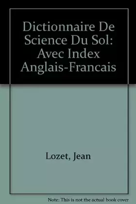 Couverture du produit · DICTIONNAIRE DU SOL. 2ème édition