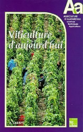 Couverture du produit · Viticulture d'aujourd'hui