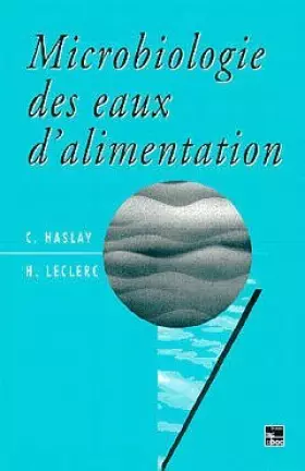 Couverture du produit · Microbiologie des eaux d'alimentation