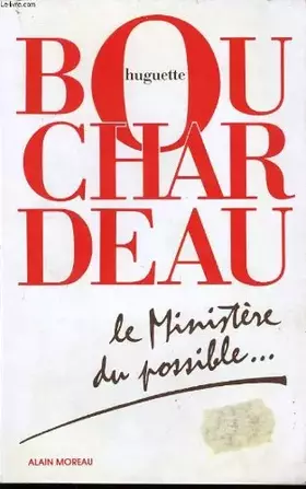 Couverture du produit · Le ministere du possible