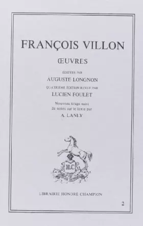 Couverture du produit · Les Lais - Le Testament - Poésies diverses