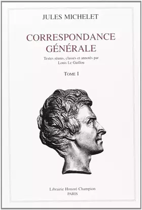 Couverture du produit · Correspondance générale