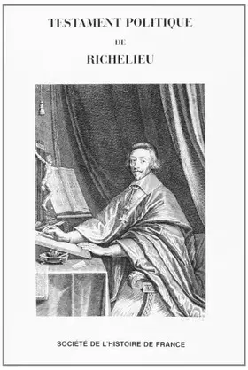 Couverture du produit · Testament politique de Richelieu