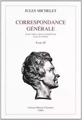 Couverture du produit · Correspondance générale